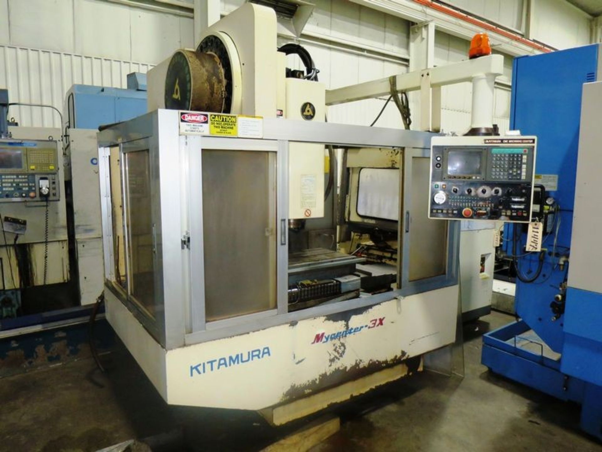 Kitamura Mycenter 3X APC CNC Vertical Machining Center W/Pallet Changer, S/N 11570, New 1996 General