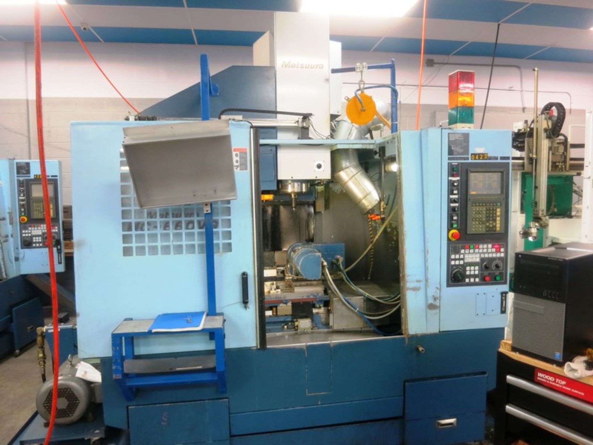 Matsuura Model MC-660VG 5-Axis CNC Vertical Machining Center, New 2003