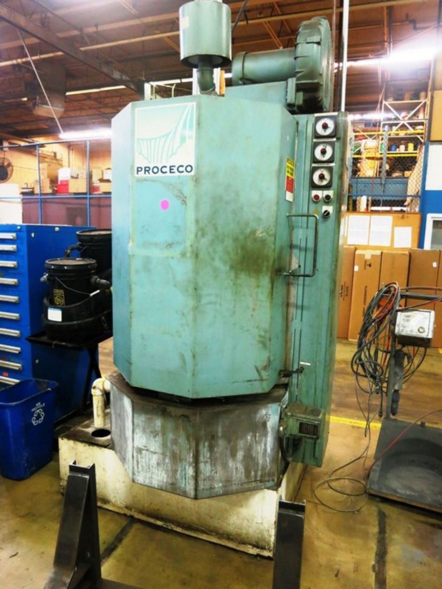 36" Proceco Model PC-28-36-E-500-R-SS-BO Batch Type Parts Washer, S/N 96-109, new 1996 General