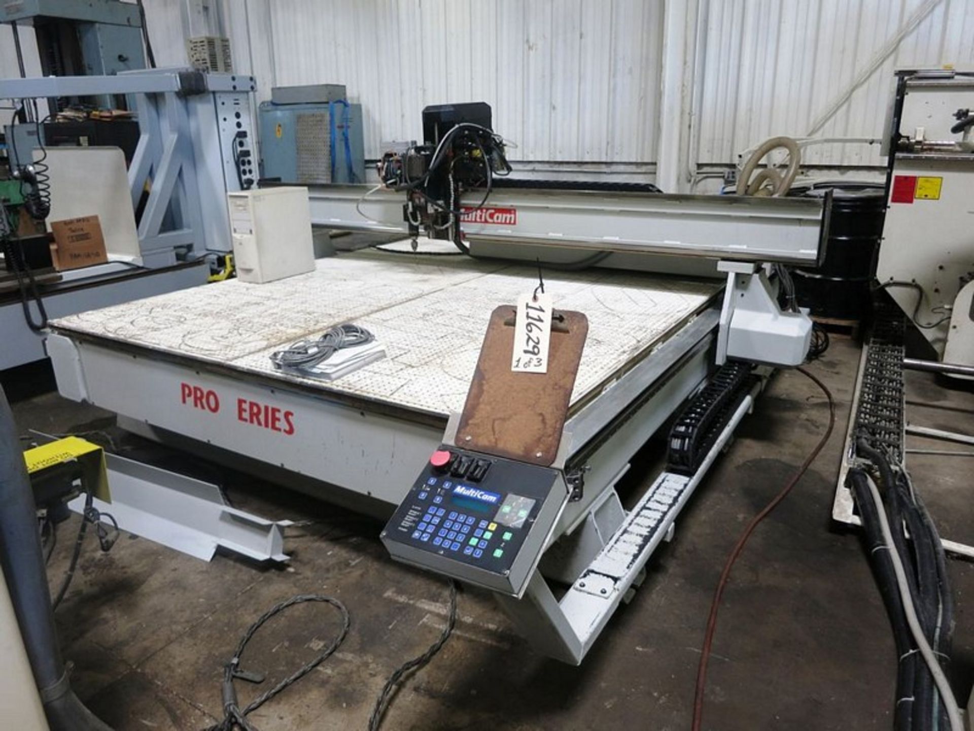 8'X10' Multicam Pro Series Pro 302 CNC Router, S/N 51591 General Specifications, Table 8'x10', - Image 10 of 14