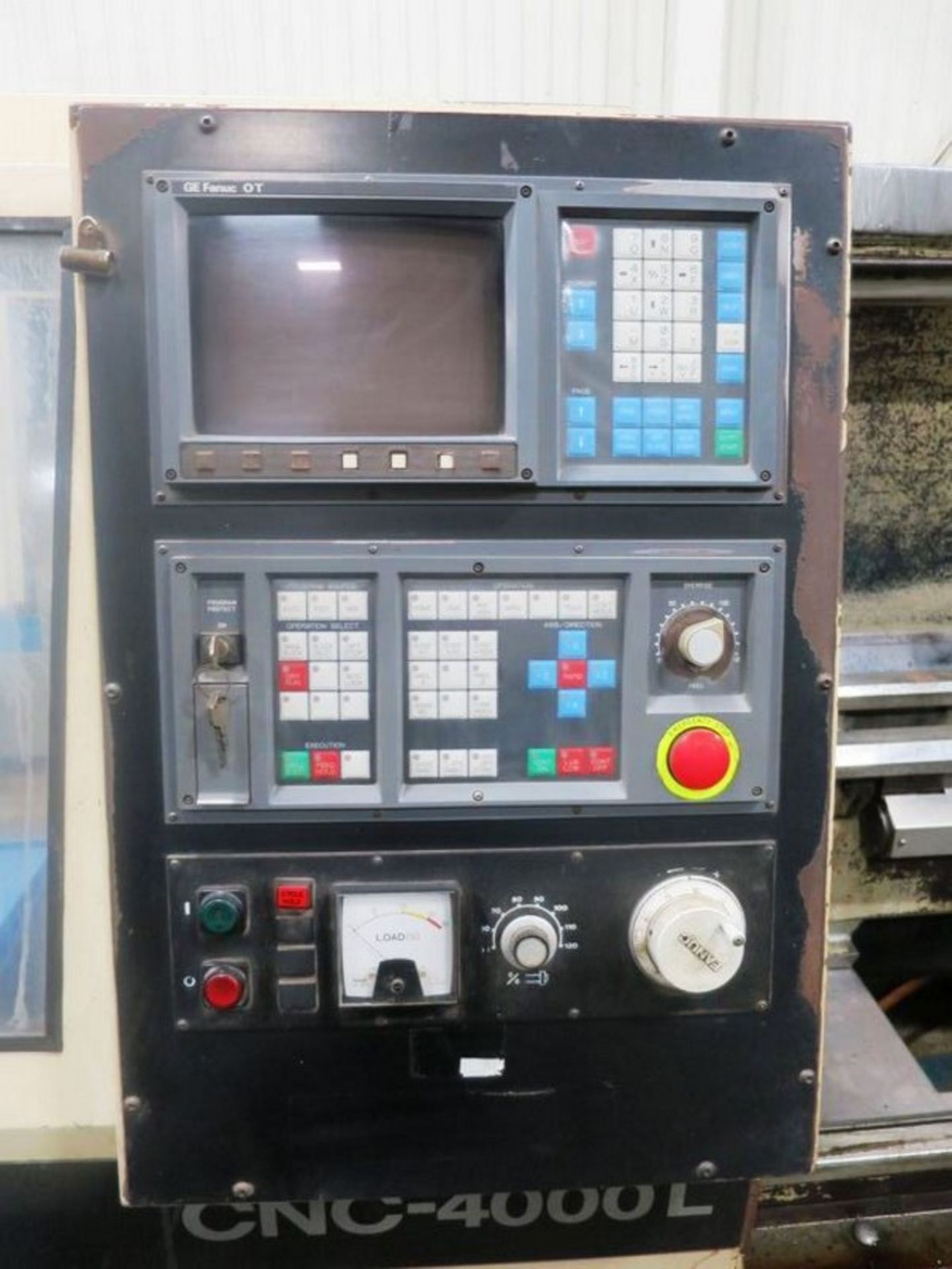 21"x80" Clausing Colchester CNC-4000L 2-Axis Lathe, S/N L4180GEBSA/01266, New 1991 General - Image 2 of 8