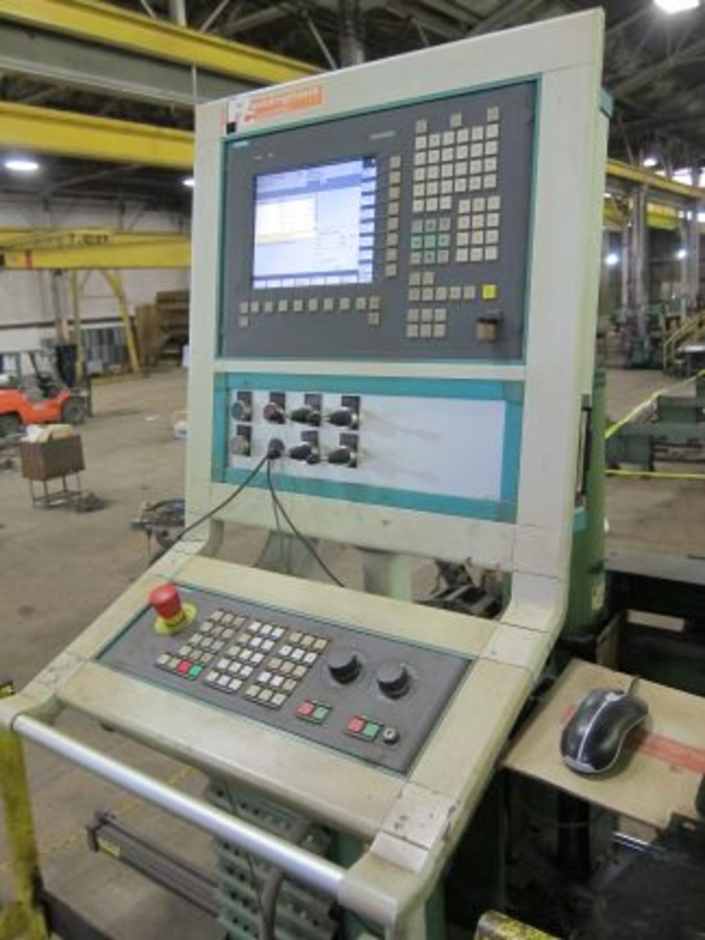 PEDDINGHAUS 3-TORCH ABCM-1250 CNC PROFILE COPING MACHINE, 2007 EXCELLENT, LOW HOURS - Image 7 of 9
