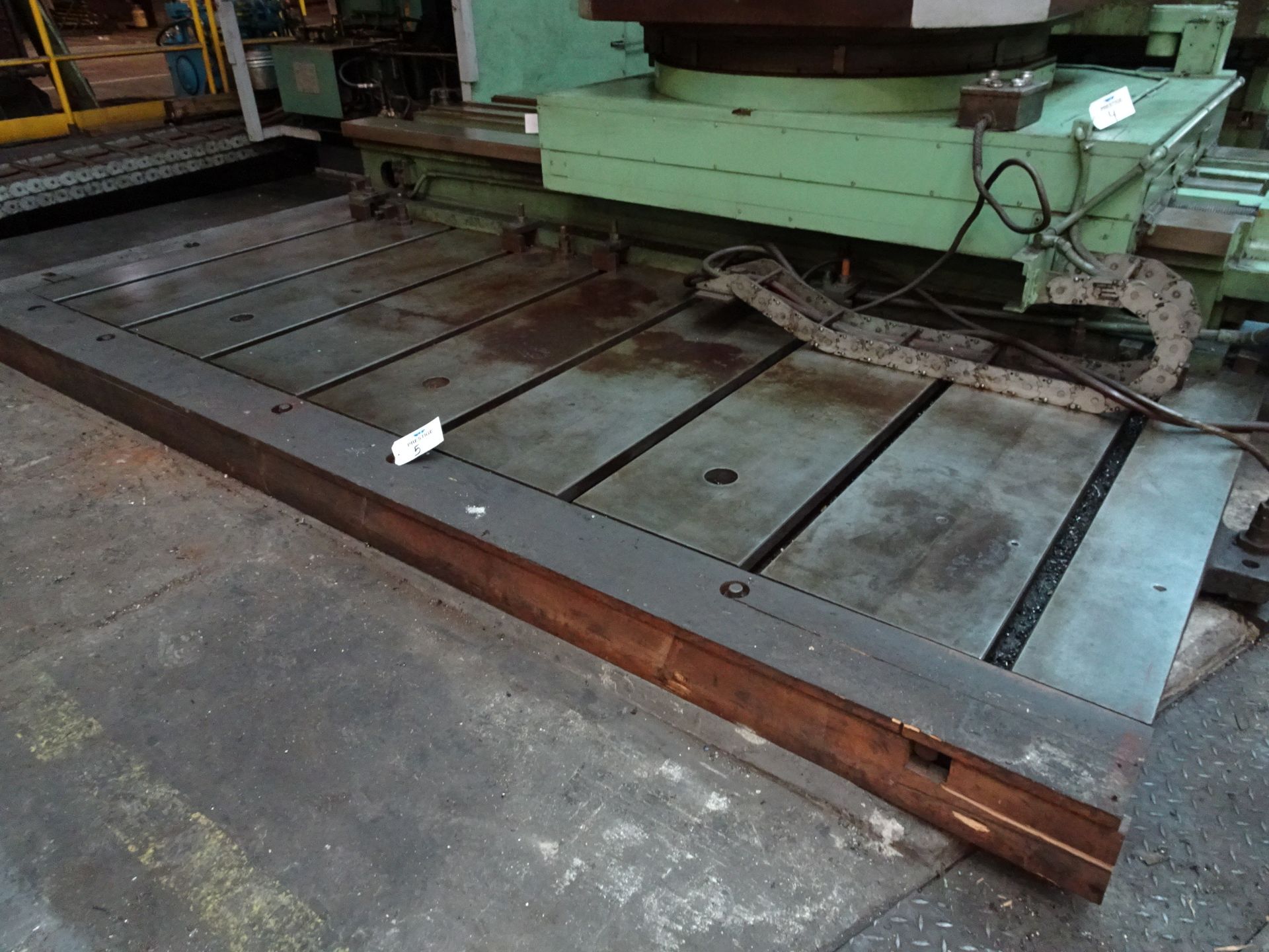 108" X 140" T-SLOTTED FLOOR PLATE - Image 2 of 5