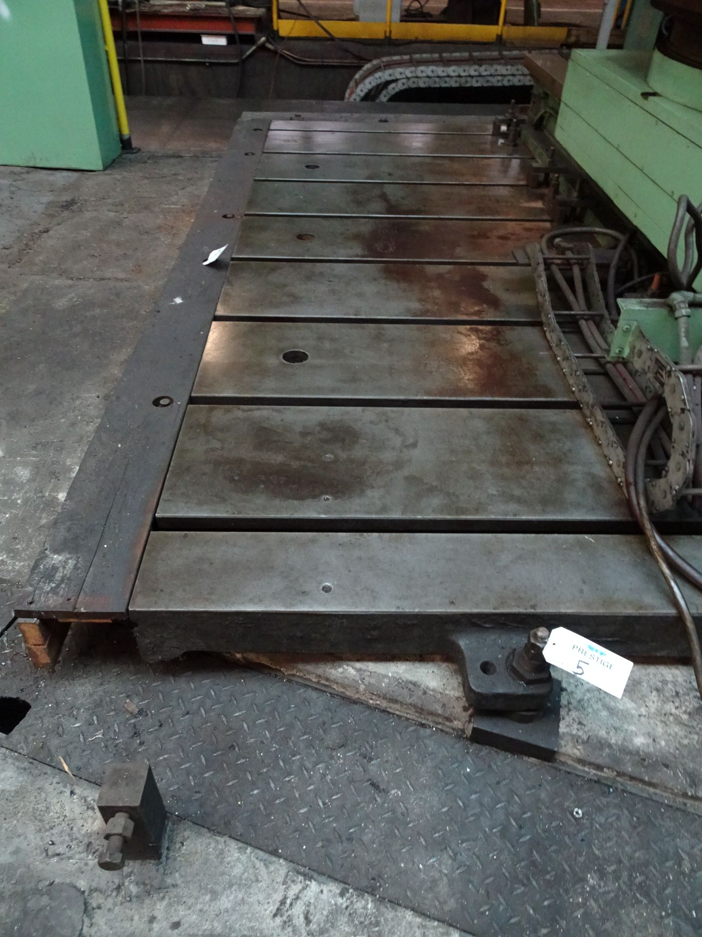 108" X 140" T-SLOTTED FLOOR PLATE