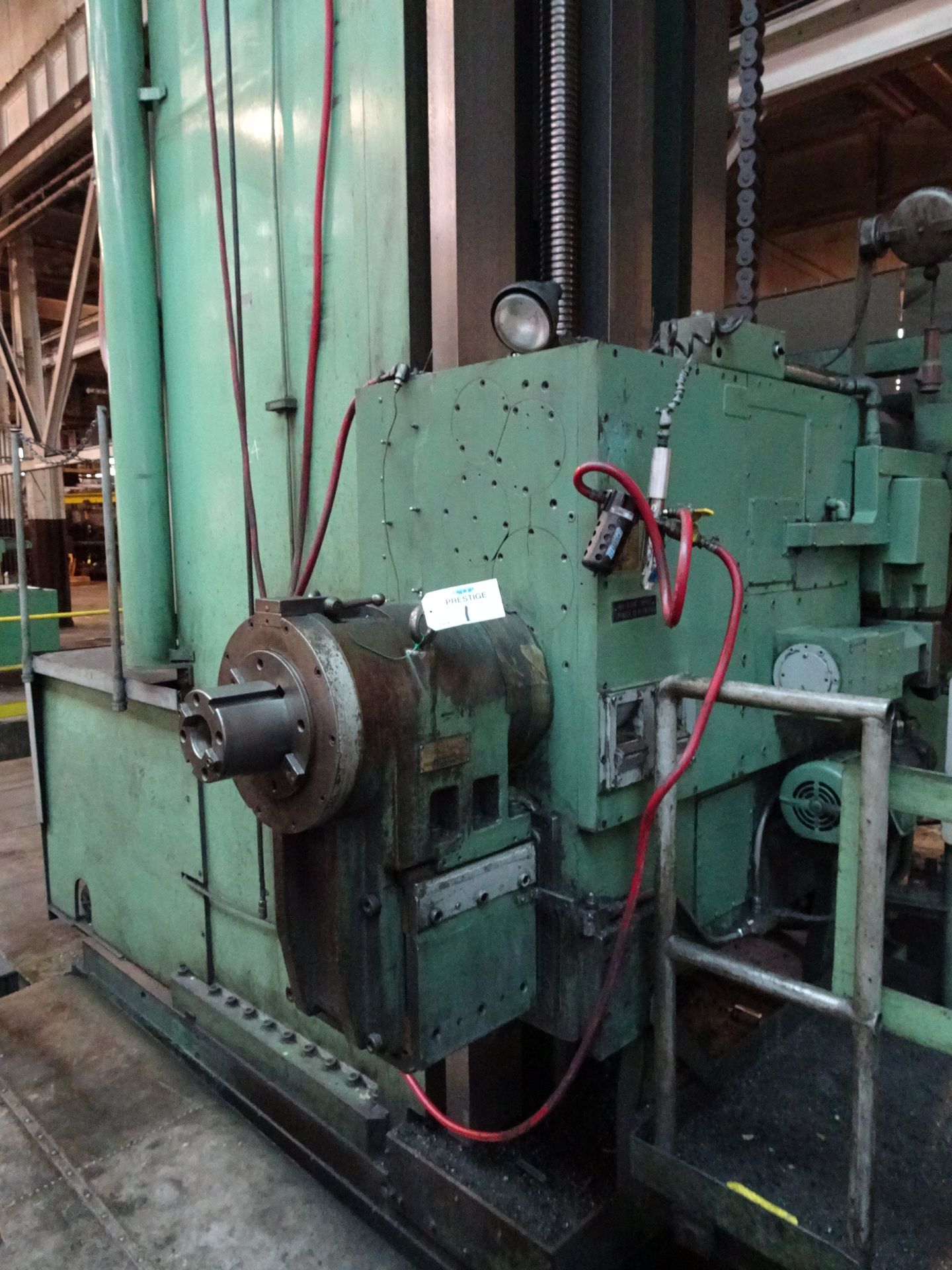 6" GIDDINGS & LEWIS 75-H60-UF CNC FLOOR TYPE HORIZONTAL BORING MILL - Image 2 of 11