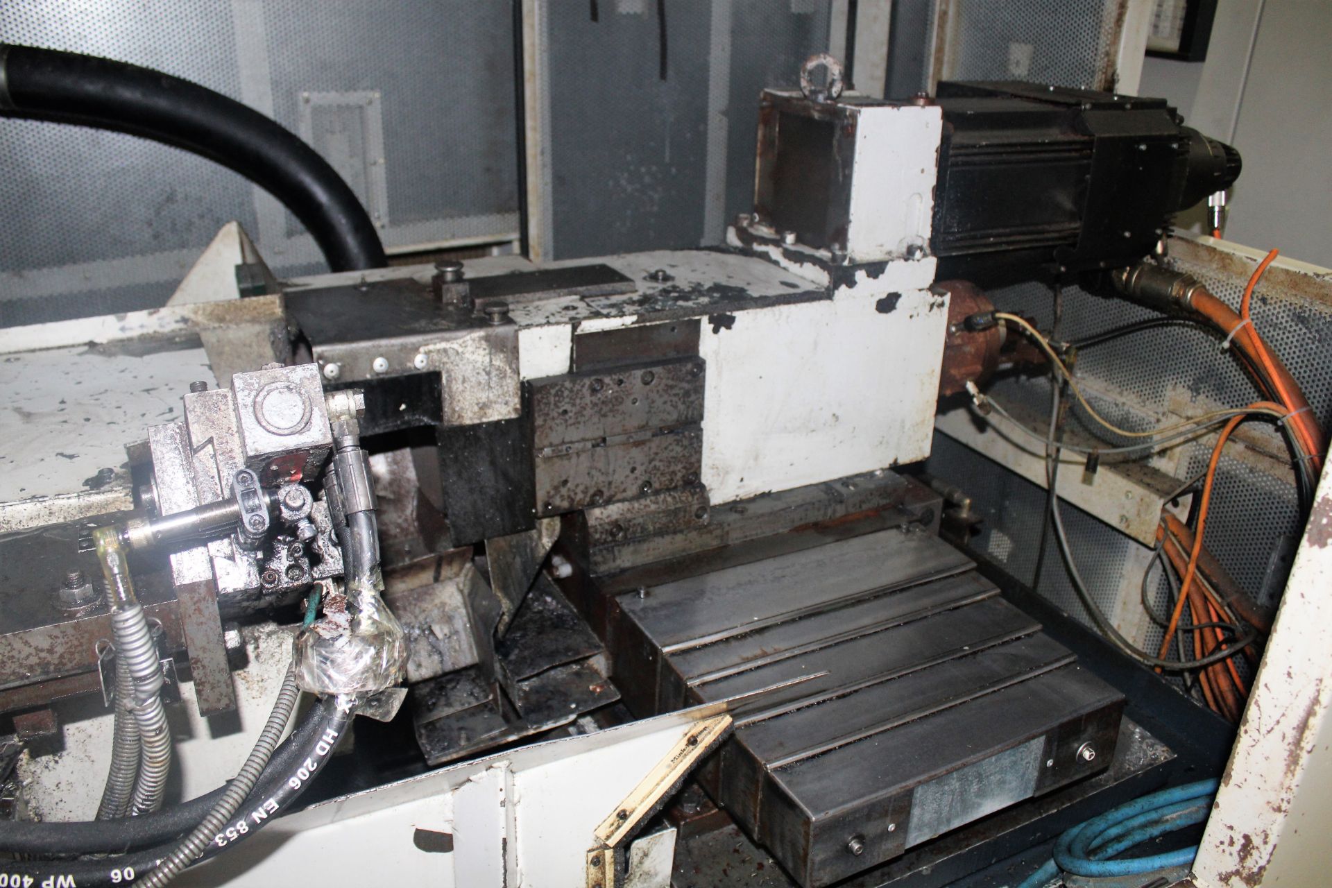 WERA MODEL RM-120 CNC GEAR PROFILATOR WITH FELSOMAT 9-PALLET PART STACKER, S/N 40-889-97 - Image 9 of 46