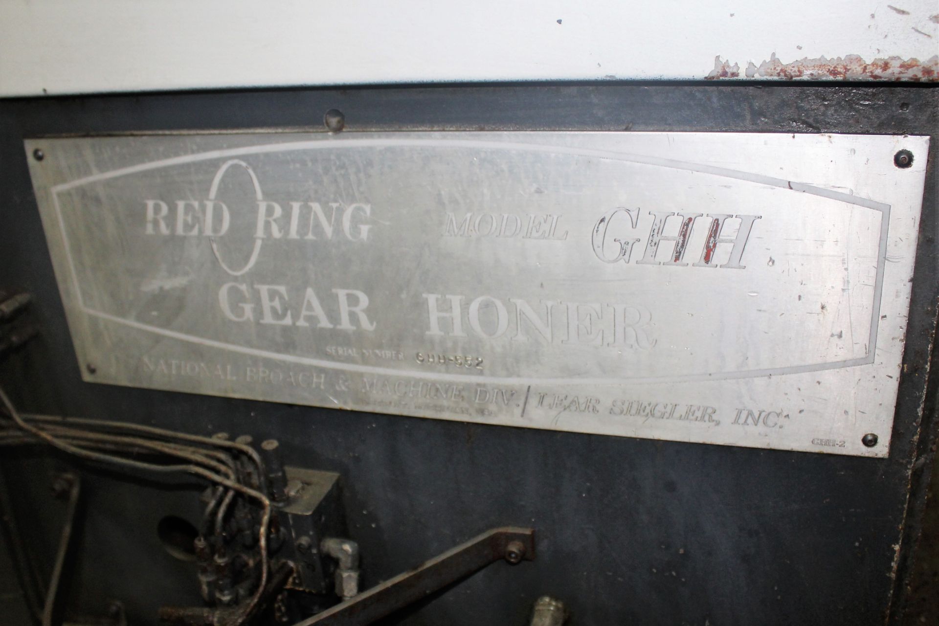 RED RING MODEL GHH-12 GEAR HONER, S/N 552 - Image 11 of 14