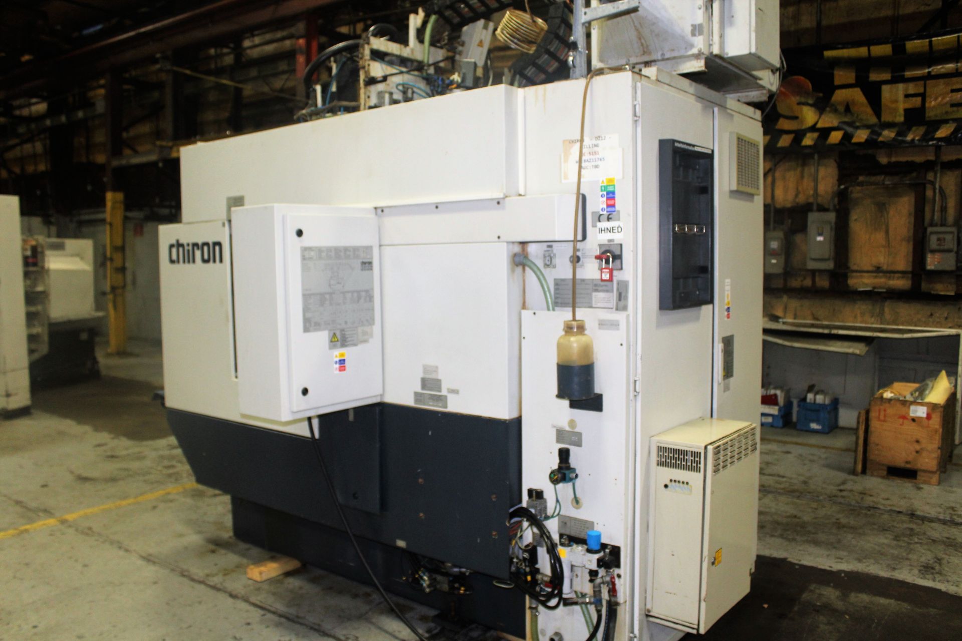 CHIRON DZ-12W MAGNUM HIGH SPEED CNC TWIN SPINDLE VERTICAL MACHING CENTER WITH PALLET CHANGER - Image 10 of 33