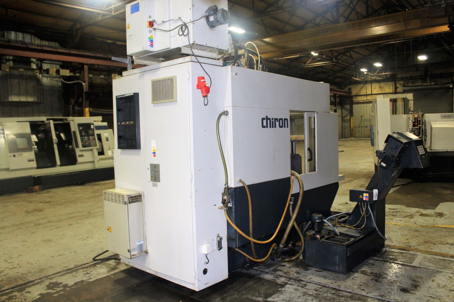 CHIRON DZ-12W MAGNUM HIGH SPEED CNC TWIN SPINDLE VERTICAL MACHING CENTER WITH PALLET CHANGER - Image 11 of 33