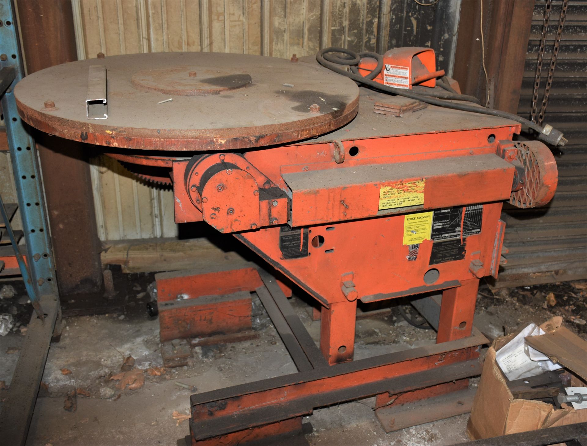 Koike Aronson Welding Positioner