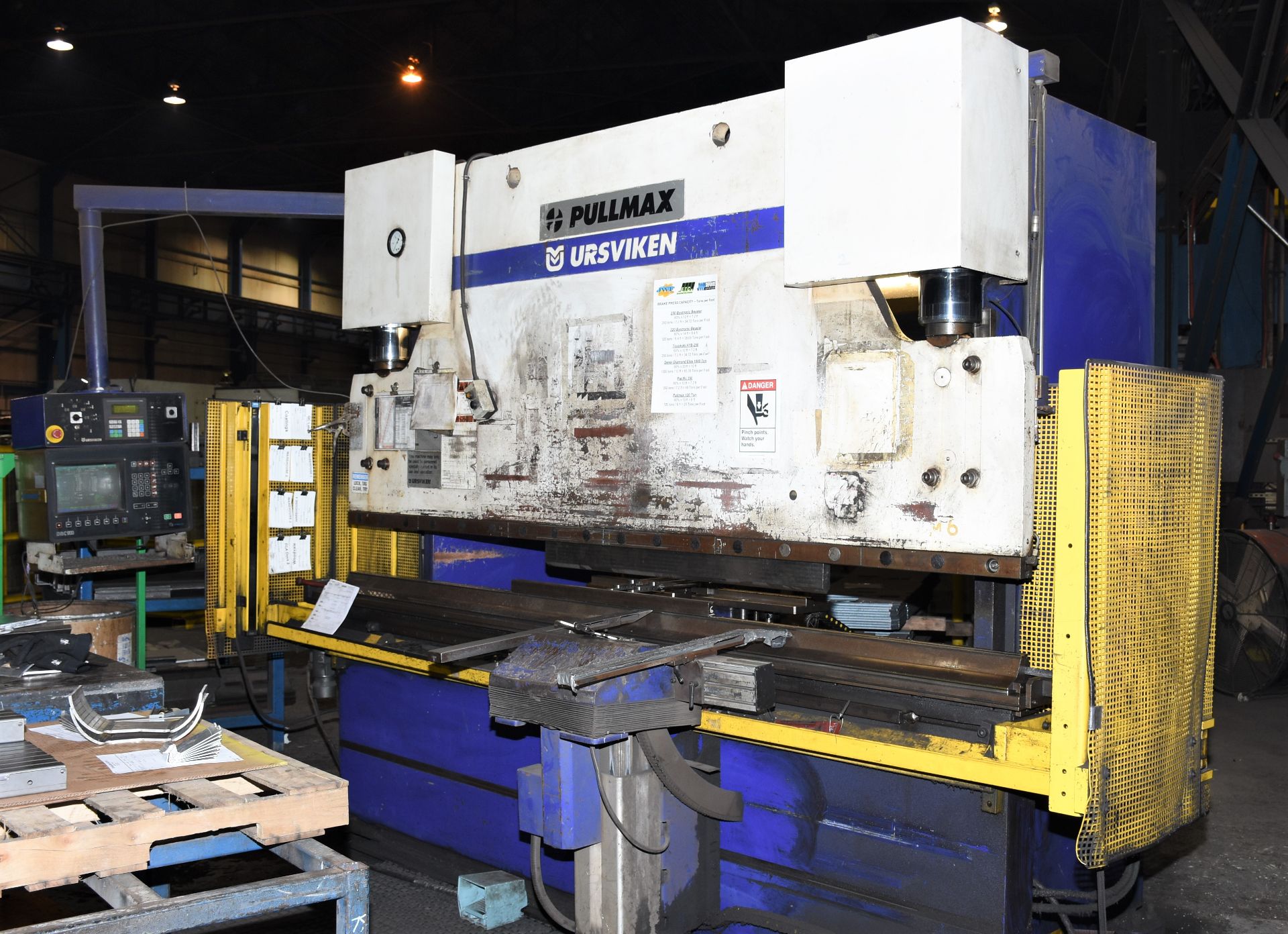 Pullmax Optima 8-Axis CNC Press Brake 130 3.1/2.55