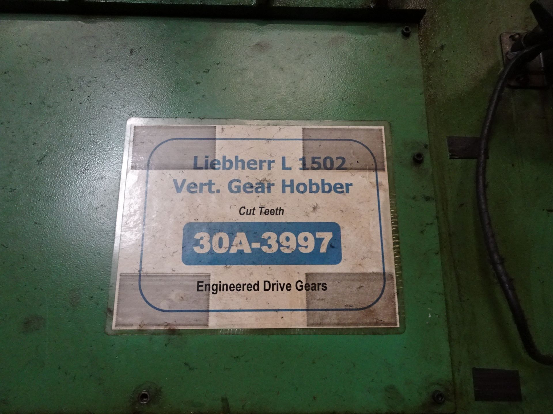 Liebherr Model L1502 Vertical Gear Hobber - Image 6 of 6