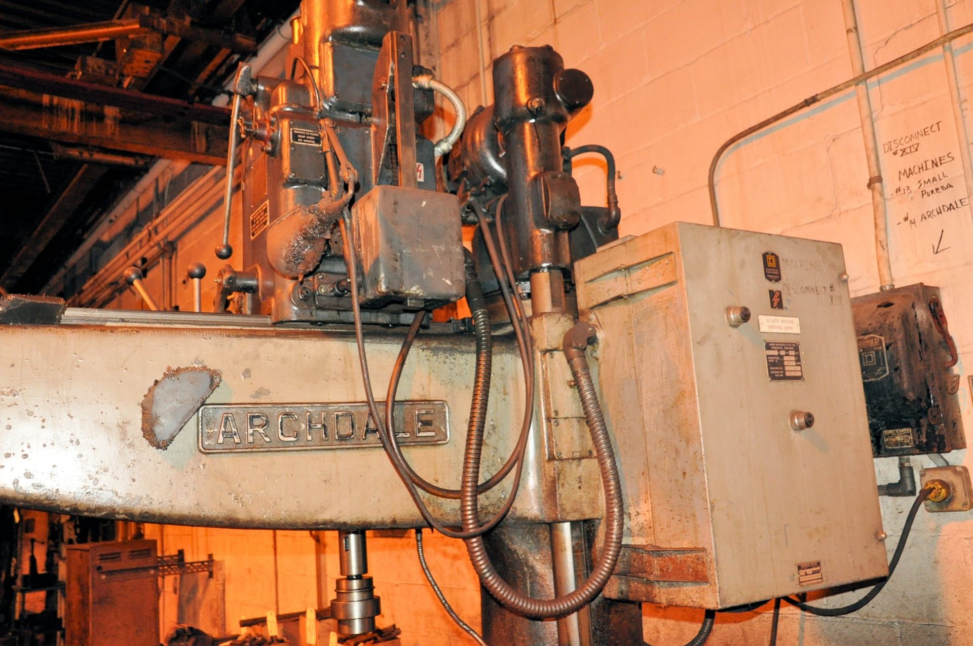 42" x 9" ARCHDALE Radial Arm Drill - Image 4 of 4