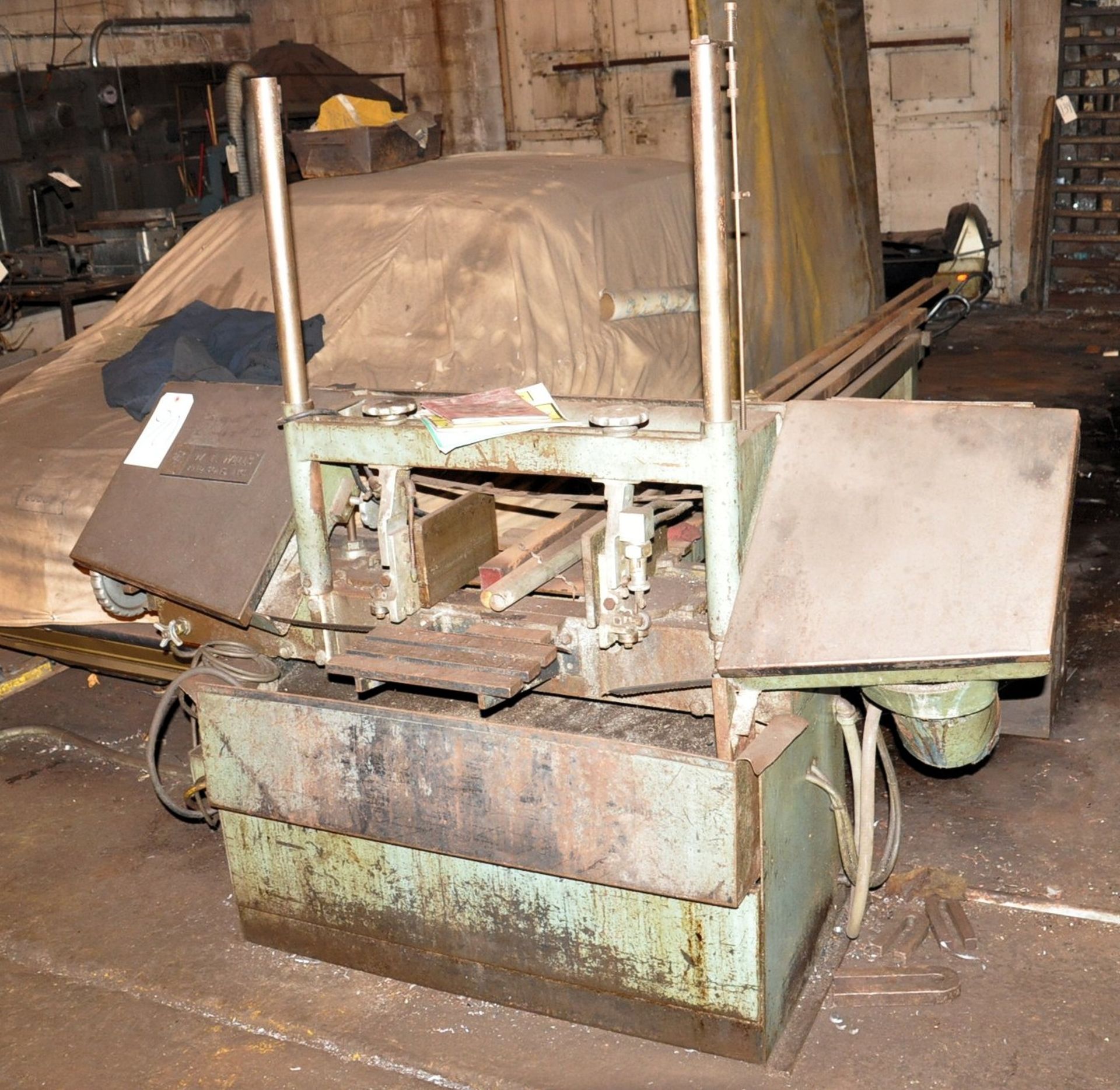 W.F. WELLS Horizontal Band Saw, Model W9