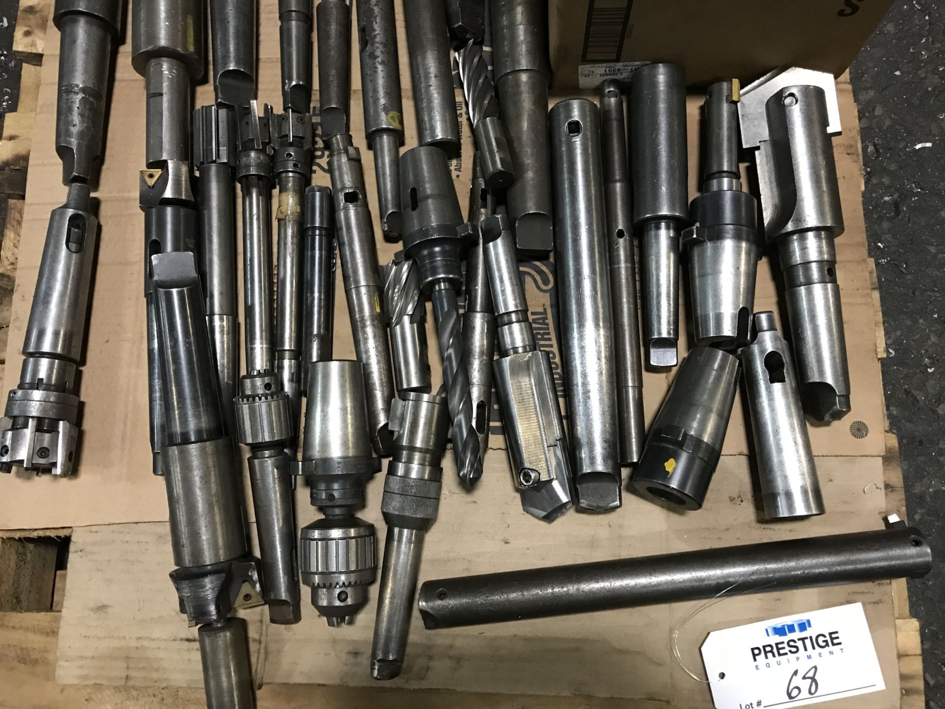 Skid of Assorted Boring Bars, Tool Holders, Drill Bits and Tooling - Image 2 of 4
