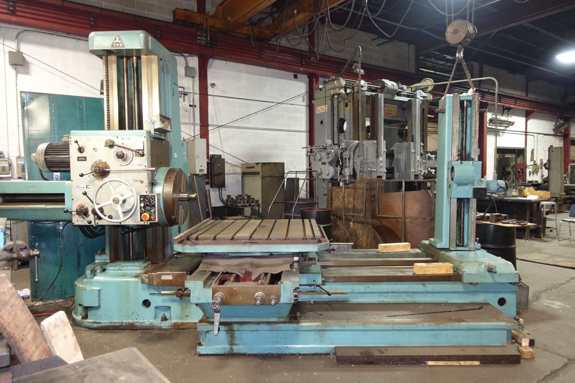 Tos Model W100A 4"" Table Type Horizontal Boring Mill - Image 2 of 8