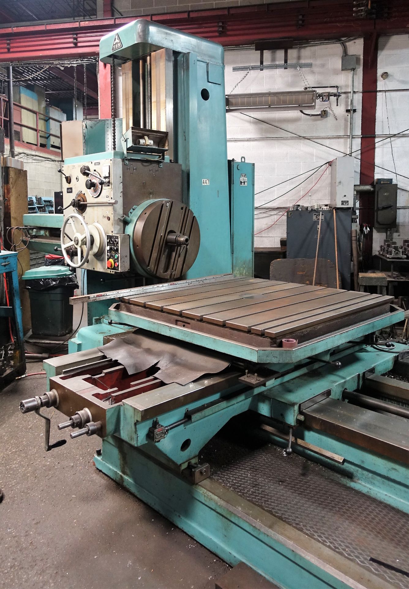 Tos Model W100A 4"" Table Type Horizontal Boring Mill