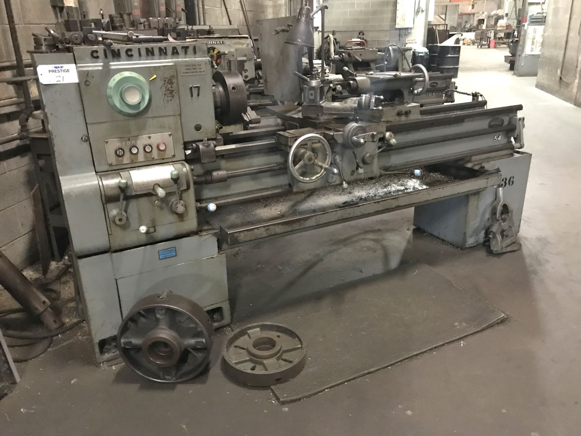 Cincinnati Hydrashift Engine Lathe