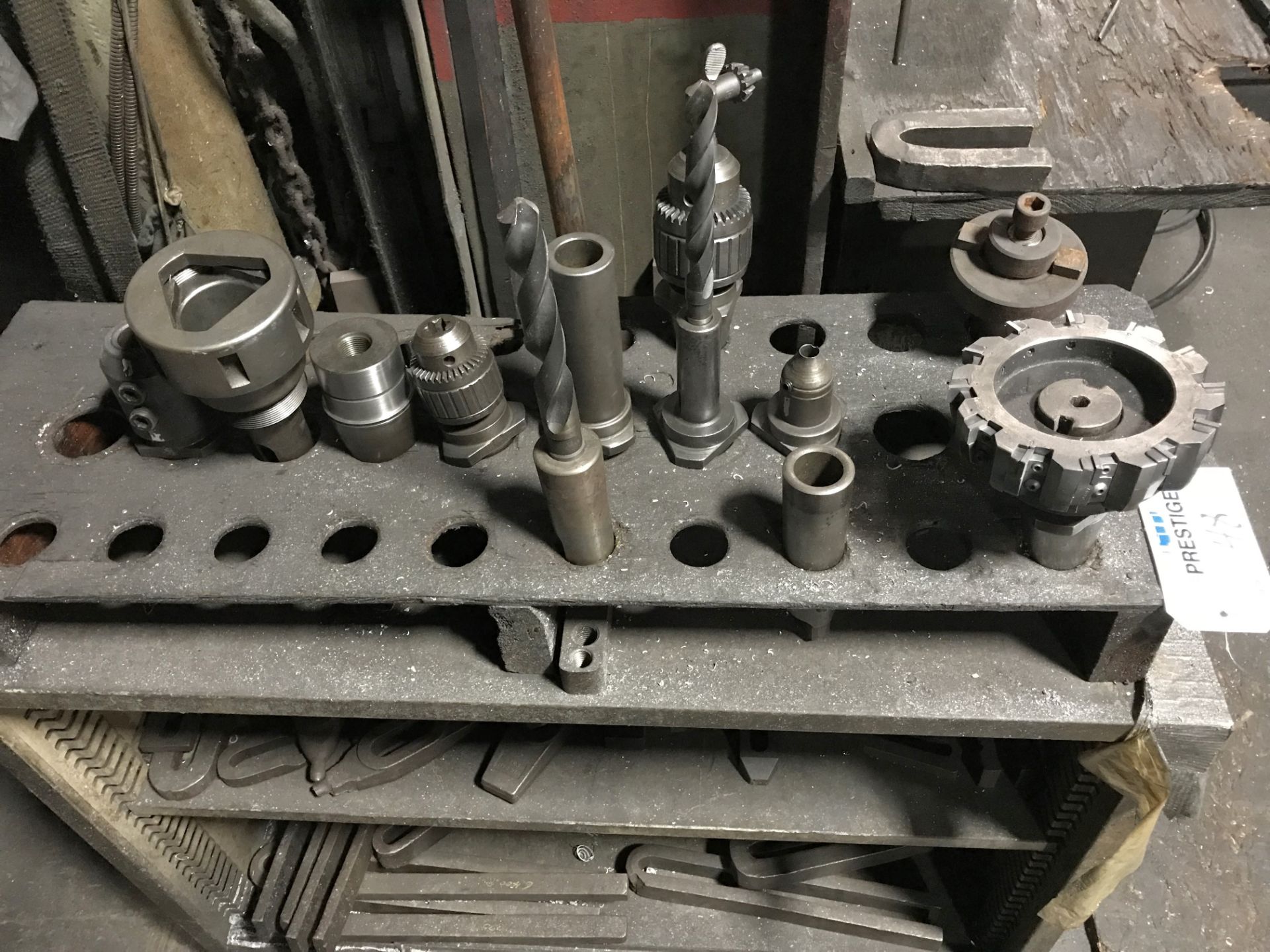 Rack of Assorted Tooling and Clamps - Image 2 of 3