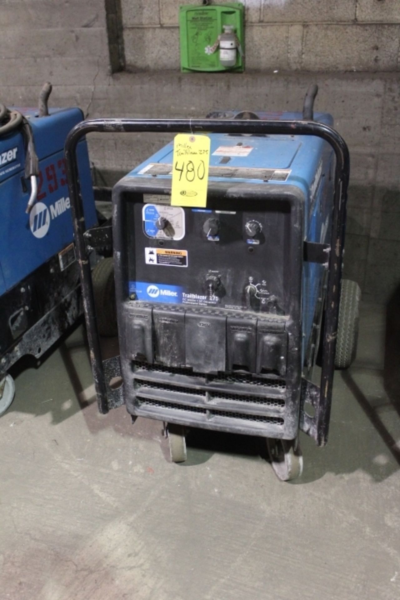 MILLER TRAILBLAZER 275 PORTABLE GAS WELDER/GENERATOR, S/N MF030743R,490 HRS