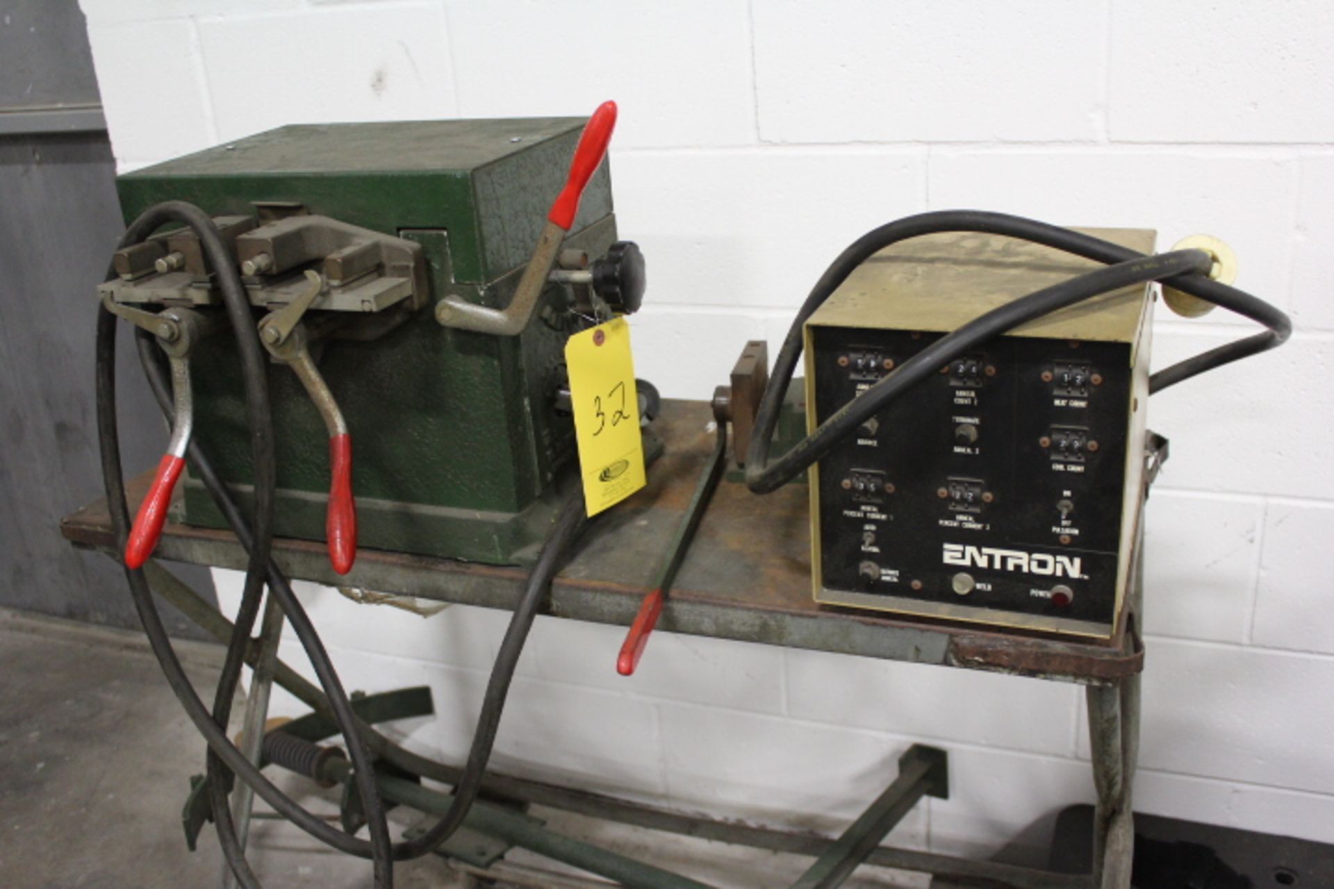 ENTRON ANEALER AND FAHRINGER W-20 BLADE WELDER