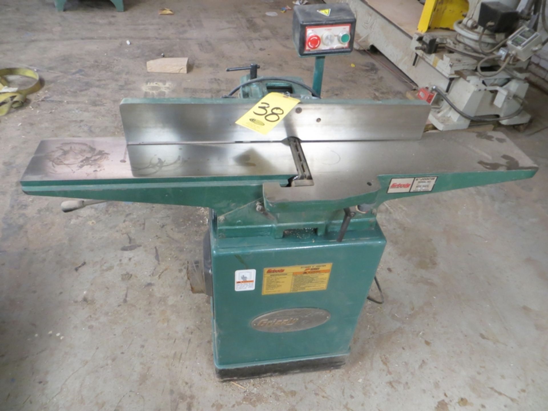 GRIZZLY G1182ZX 6" JOINTER, 6' X 47" TABLE