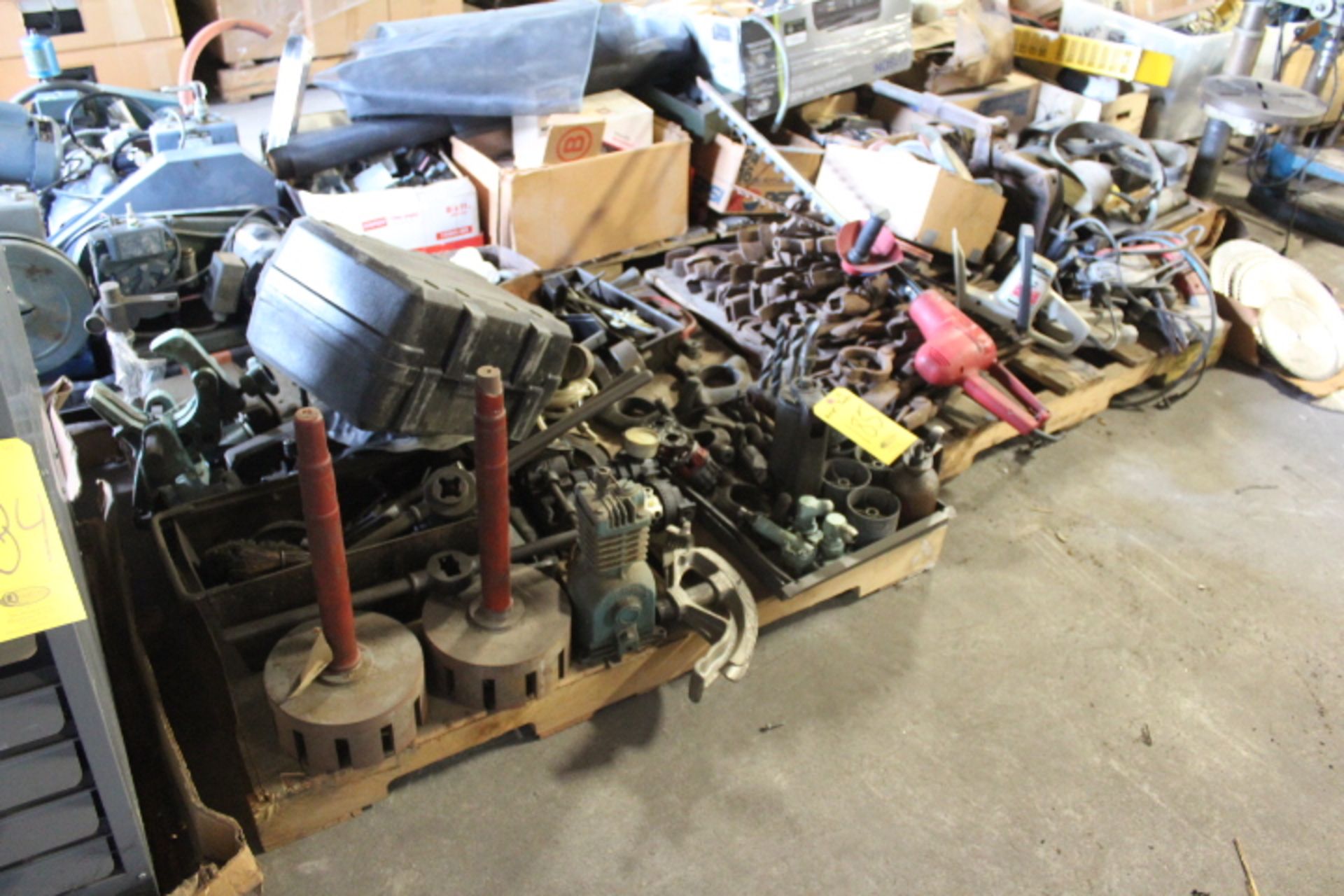 2-PALLETS ASSORTED TOOLING ETC.