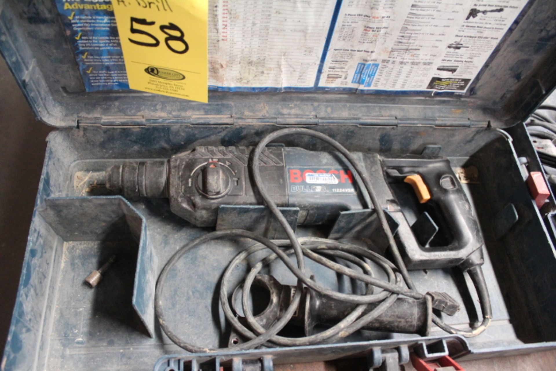 BOSCH 11224 VSR ELECTRIC HAMMER DRILL