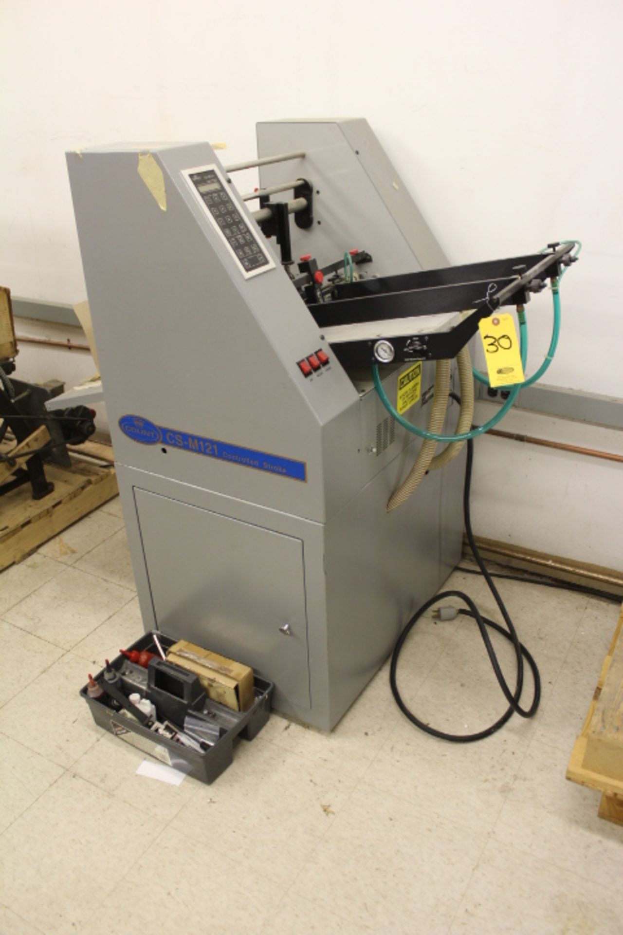 1996 COUNT CS-M121 NUMBERING MACHINE WITH 2-REINER HEADS AND 2 PERF AND SCORE WHEELS, 11 X 17 MAX