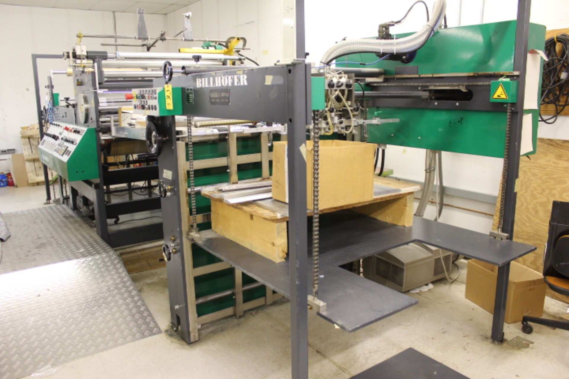 2000 BILLHOFER USA 102 ONE SIDED THERMAL LAMINATOR