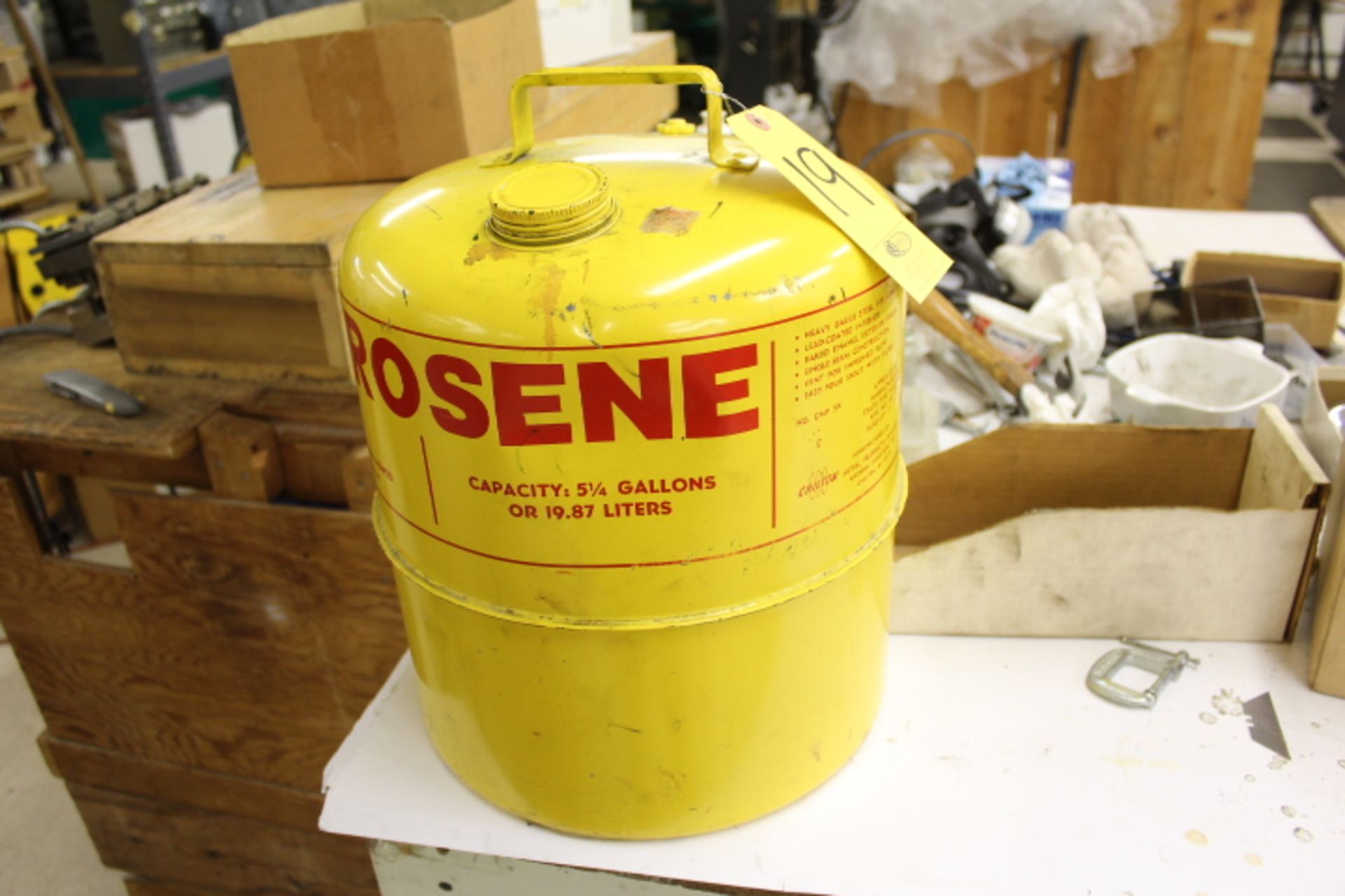 KEROSENE CAN FROM 1977