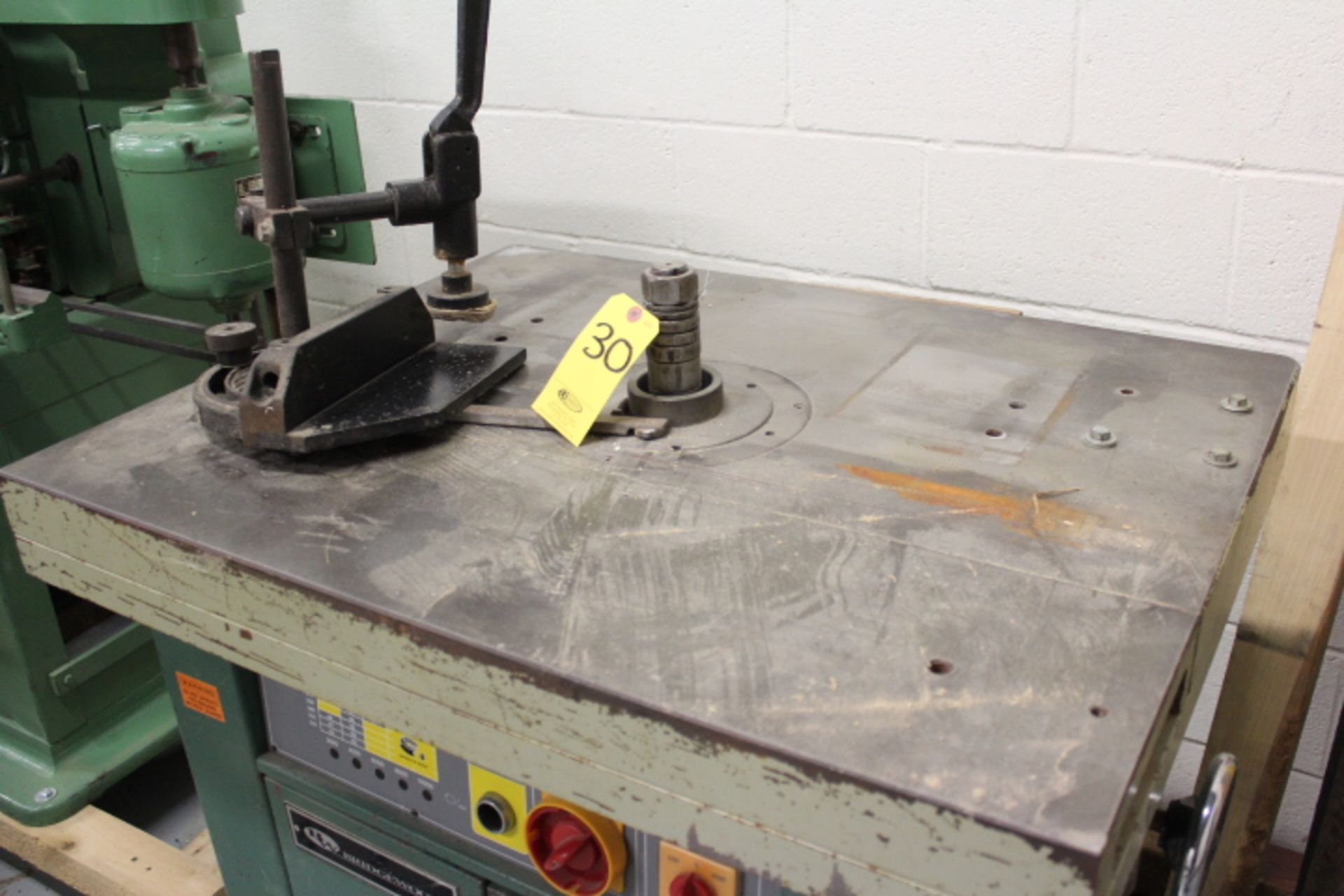 2002 BRIDGEWOOD MODEL BW-511MS SHAPER, 3 PHASE, 5 HP, 220V, S/N 0002094 - Image 2 of 3