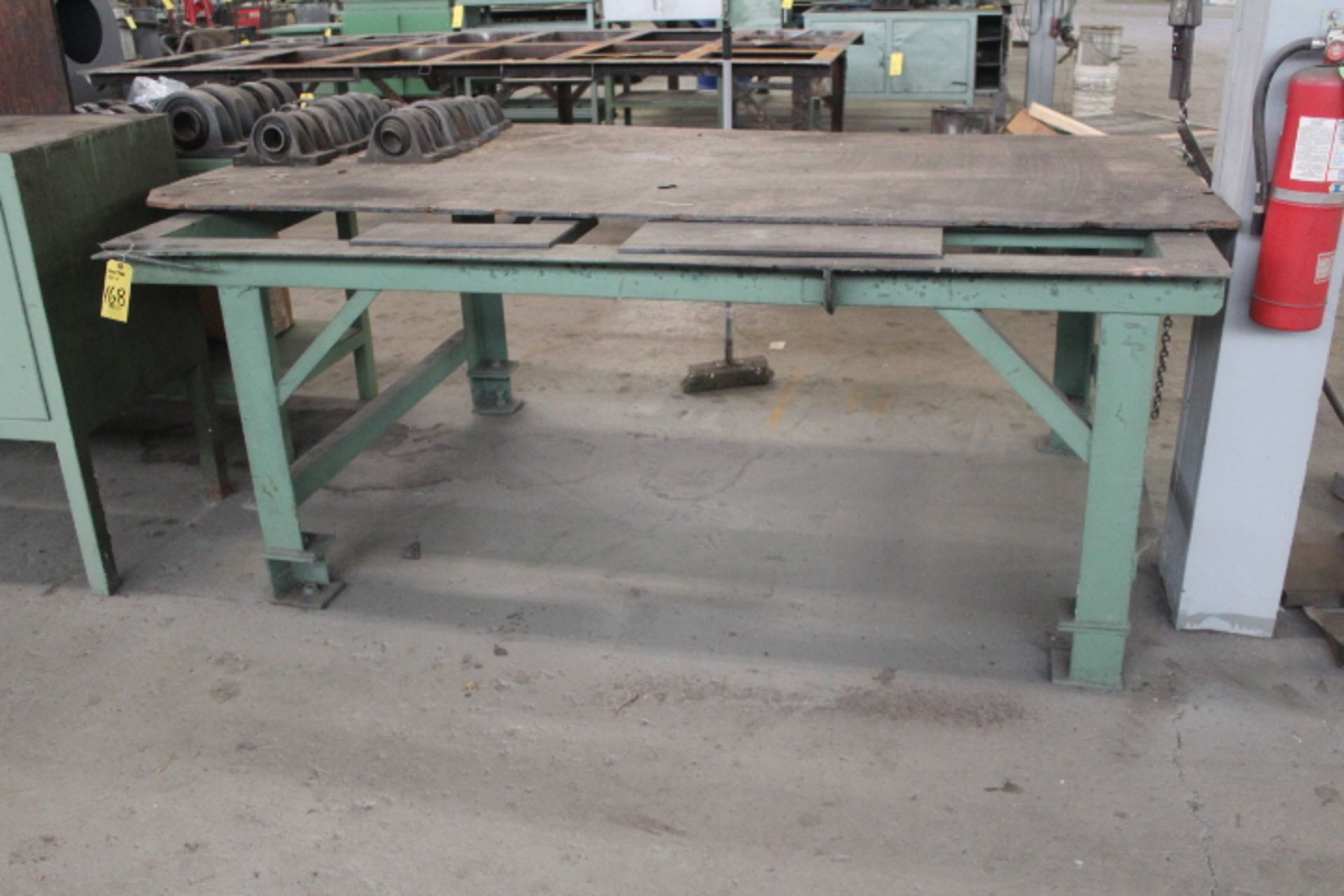 87 X 61 STEEL TABLE