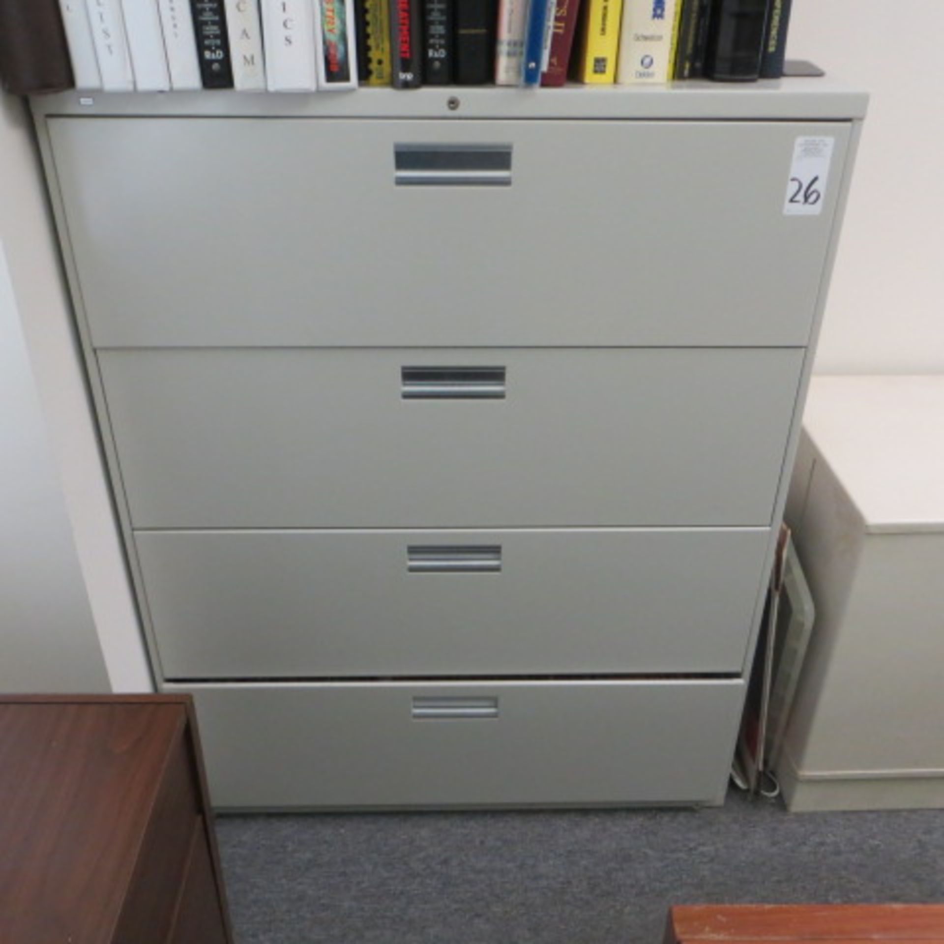 42" 4-DR LATERAL FILE CAB