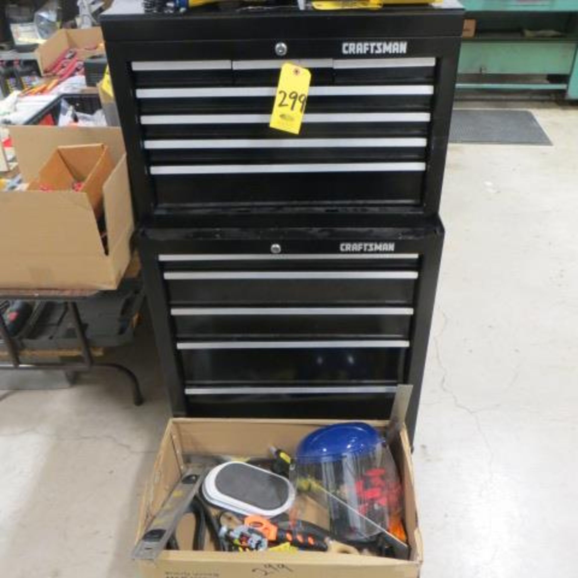 CRAFTSMAN TOOL BOX AND CONTENTS