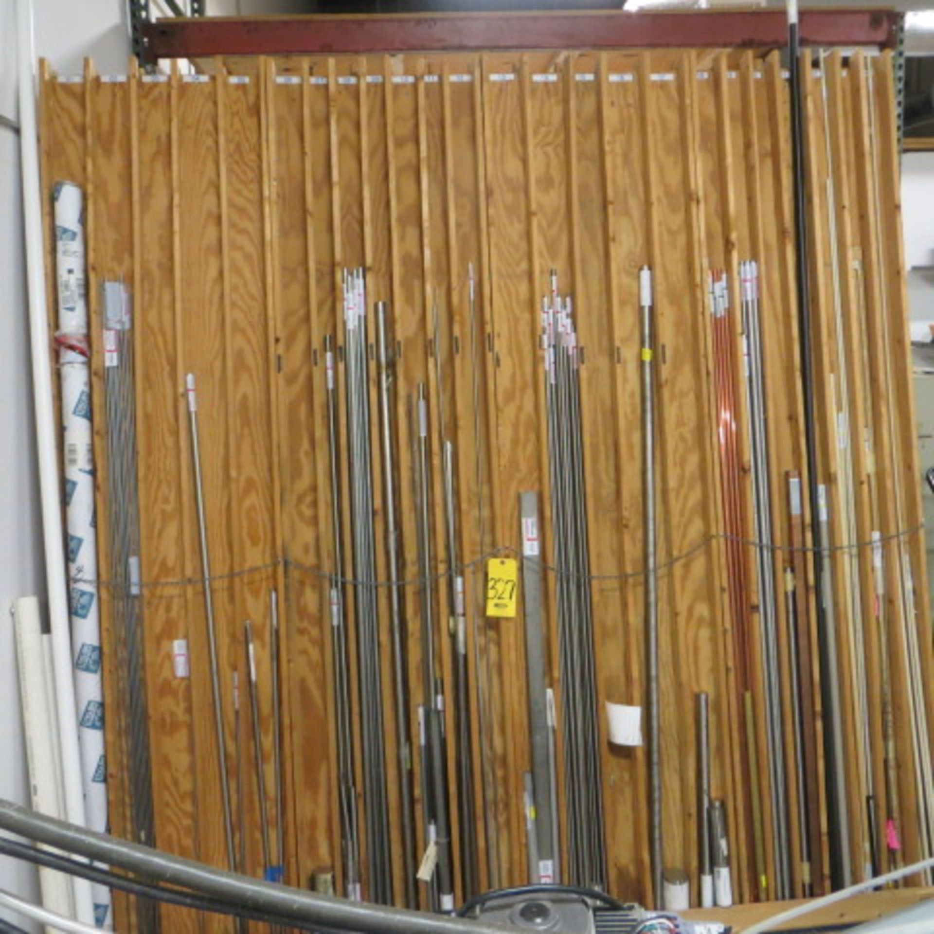 COPPER, ALUM, SS, BRASS AND STEEL ROD AND RACK