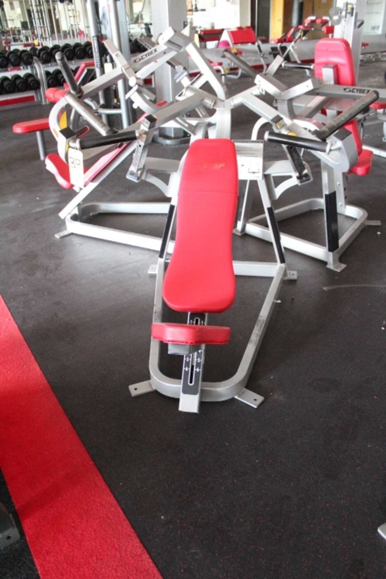 CYBEX PLATE LOADED INCLINE PRESS