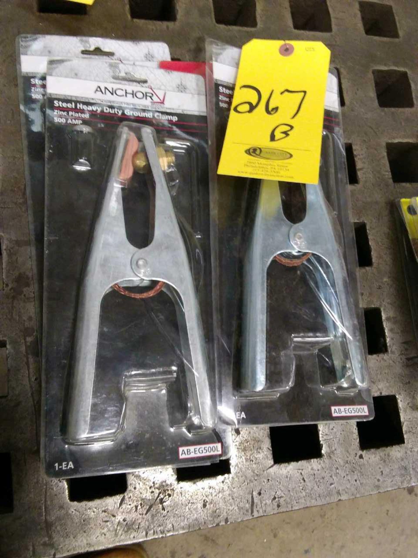 4 HD GROUND CLAMPS