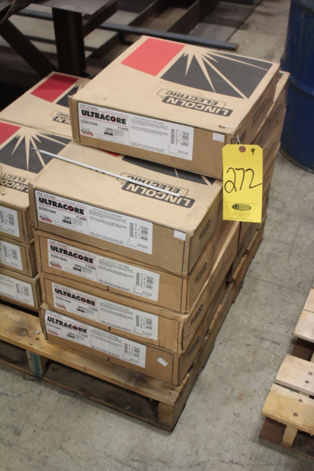 9-BOXES LINCOLN ED031849 WELDING WIRE