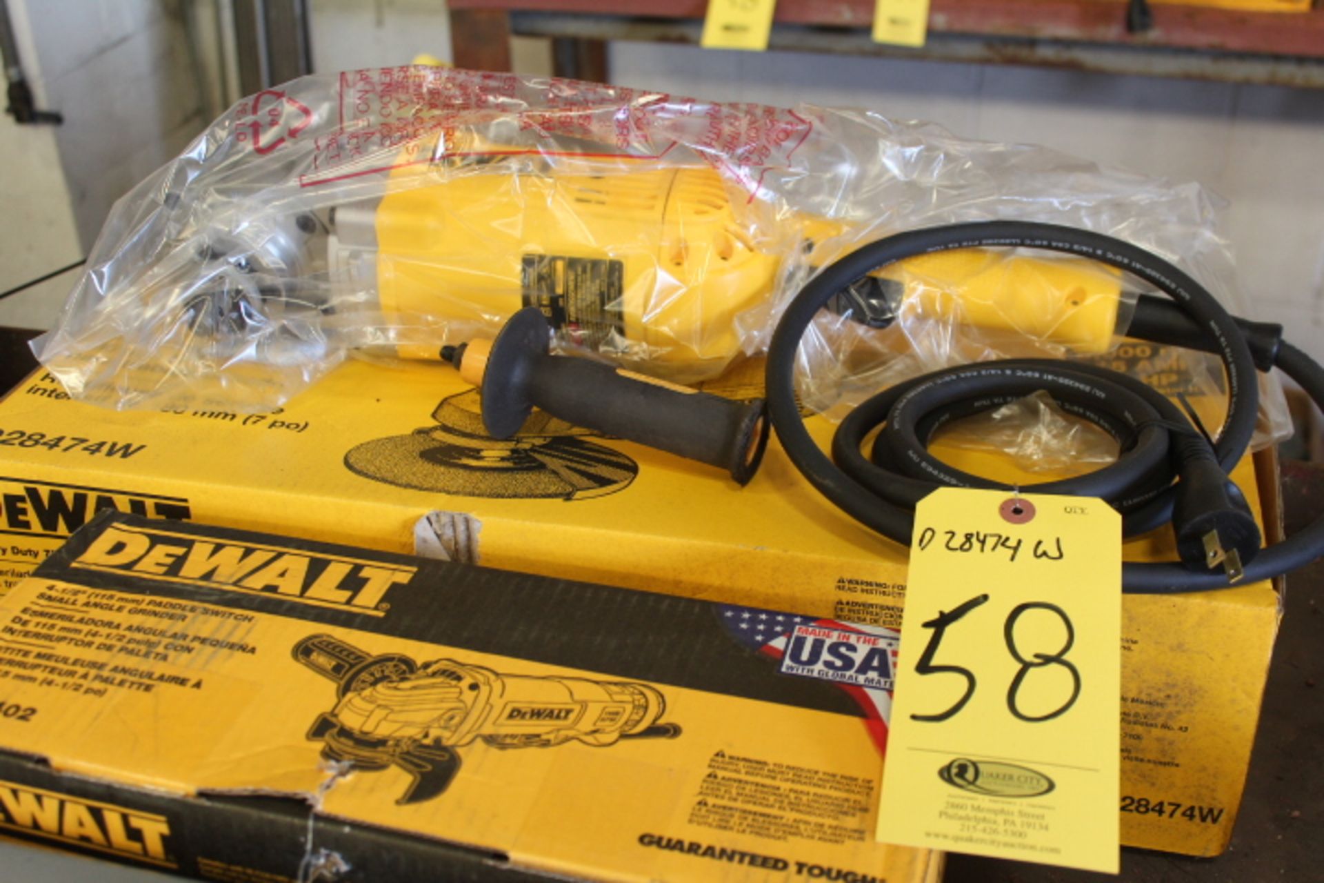 NEW DEWALT D2847W HD 7 IN. RIGHT ANGLE GRINDER