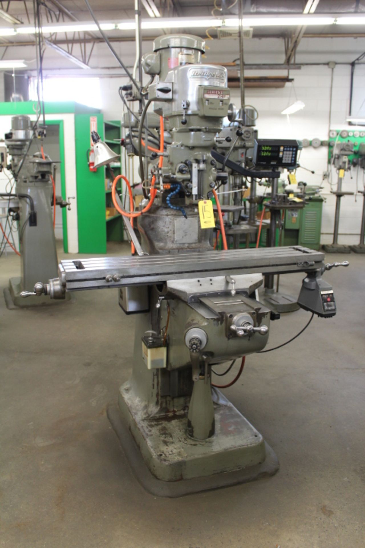 1980 BRIDGEPORT SERIES I 2J, 2 HP VERTICAL MILL, S/N 12BR219731, 9 X 48 PF, SONY DRO