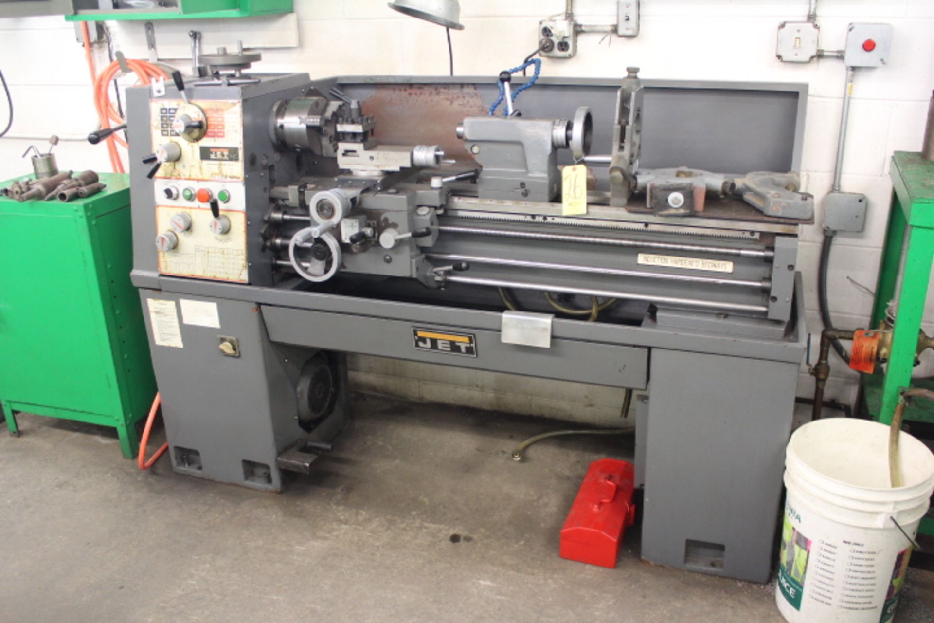 1997 JET GH-1340A Geared Head Gap Bed Engine Lathe, S/N 4070015A