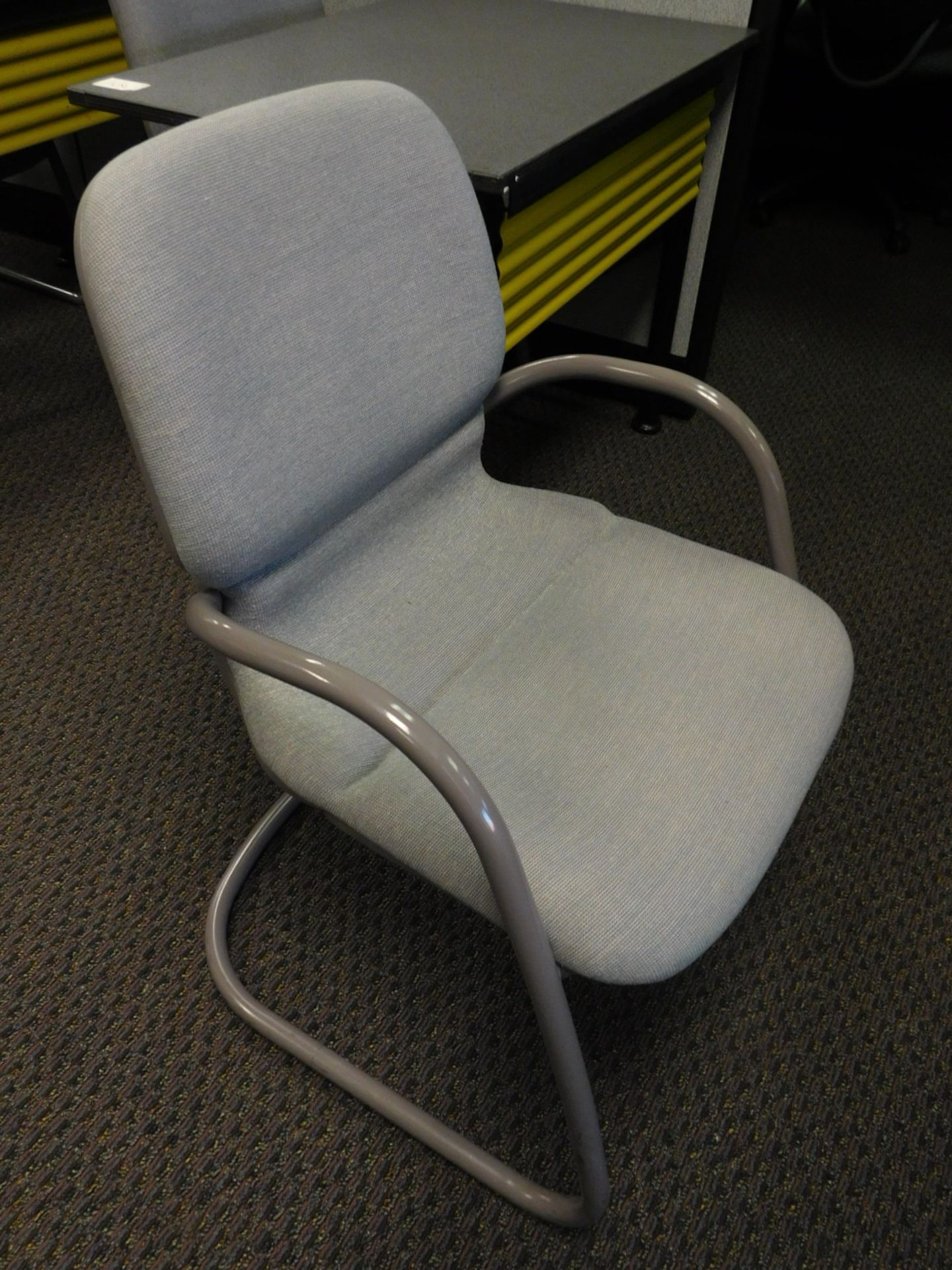 STEELCASE 3200 SERIES SLED BASE ARM CHAIR