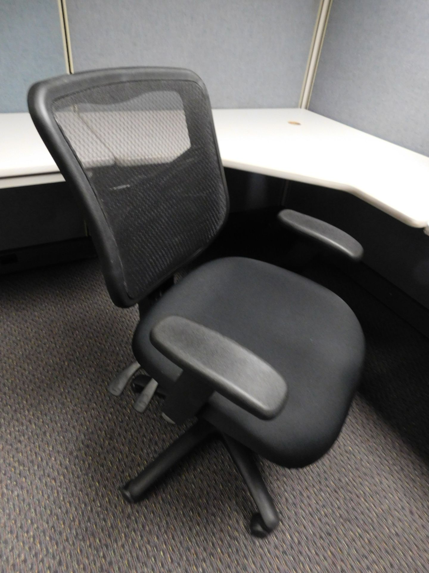 ALLERIA MESH BACK EXECUTIVE CHAIR, MESH SEAT, HIGH BACK, PNEUMATIC OPERATED, PERISCOPE ARMS, 5