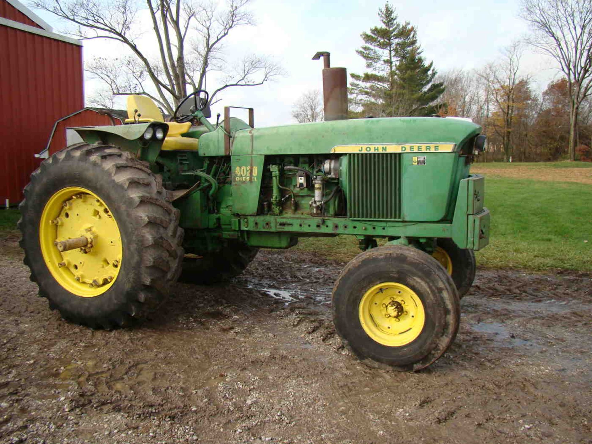 1970 John Deere 4020 diesel, wf, serial T21320564R, synchro shift, 10,621 hrs, newer injectors and