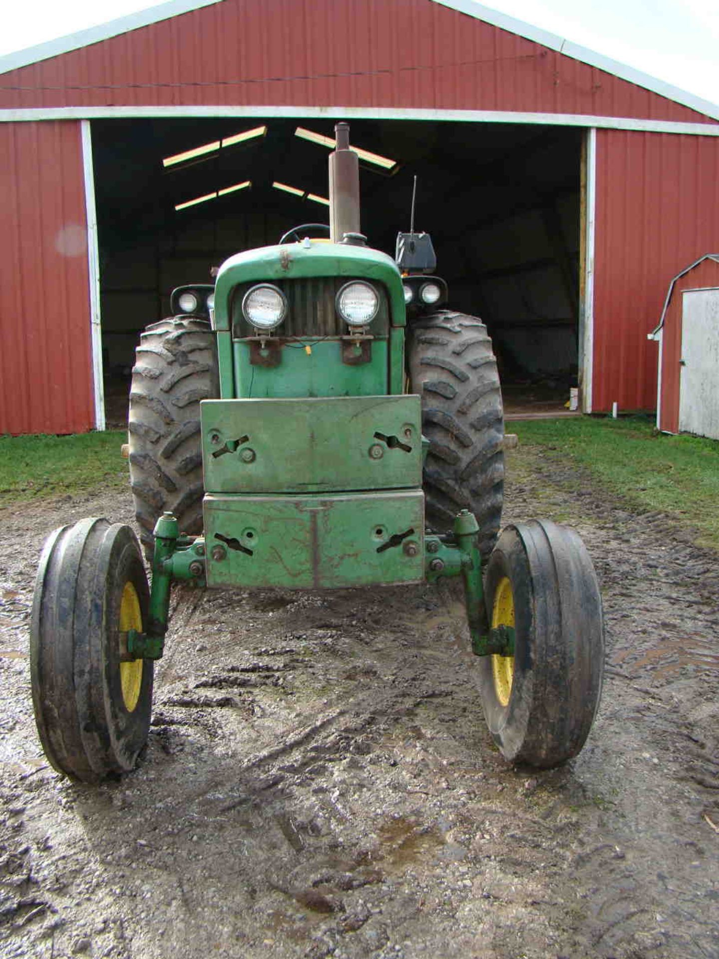 1970 John Deere 4020 diesel, wf, serial T21320564R, synchro shift, 10,621 hrs, newer injectors and - Image 9 of 13