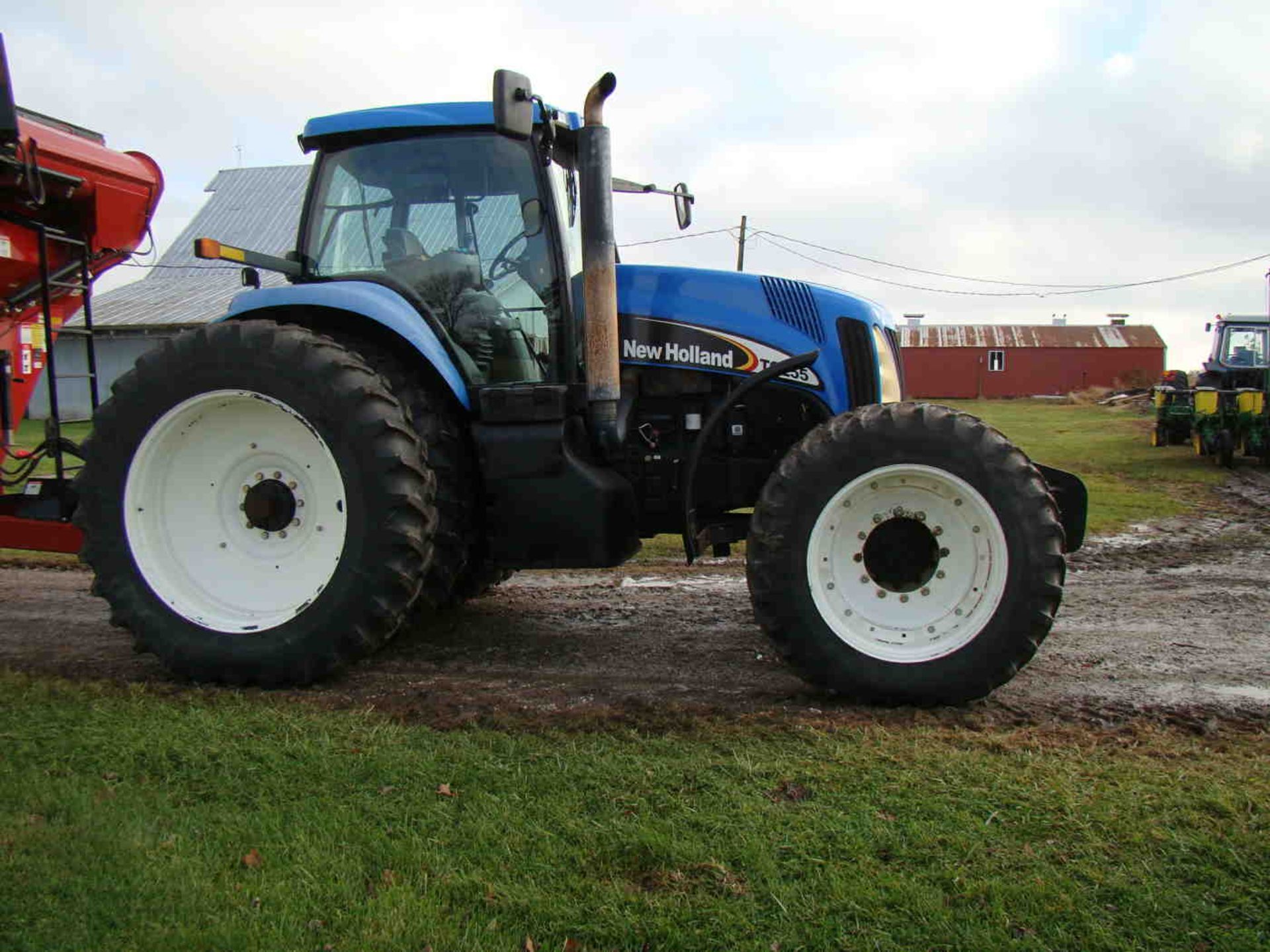2006 New Holland TG255 FWA tractor, 3,073 hrs, MegaFlow hydraulics, Ag Leader guidance ready 10ft - Image 2 of 18