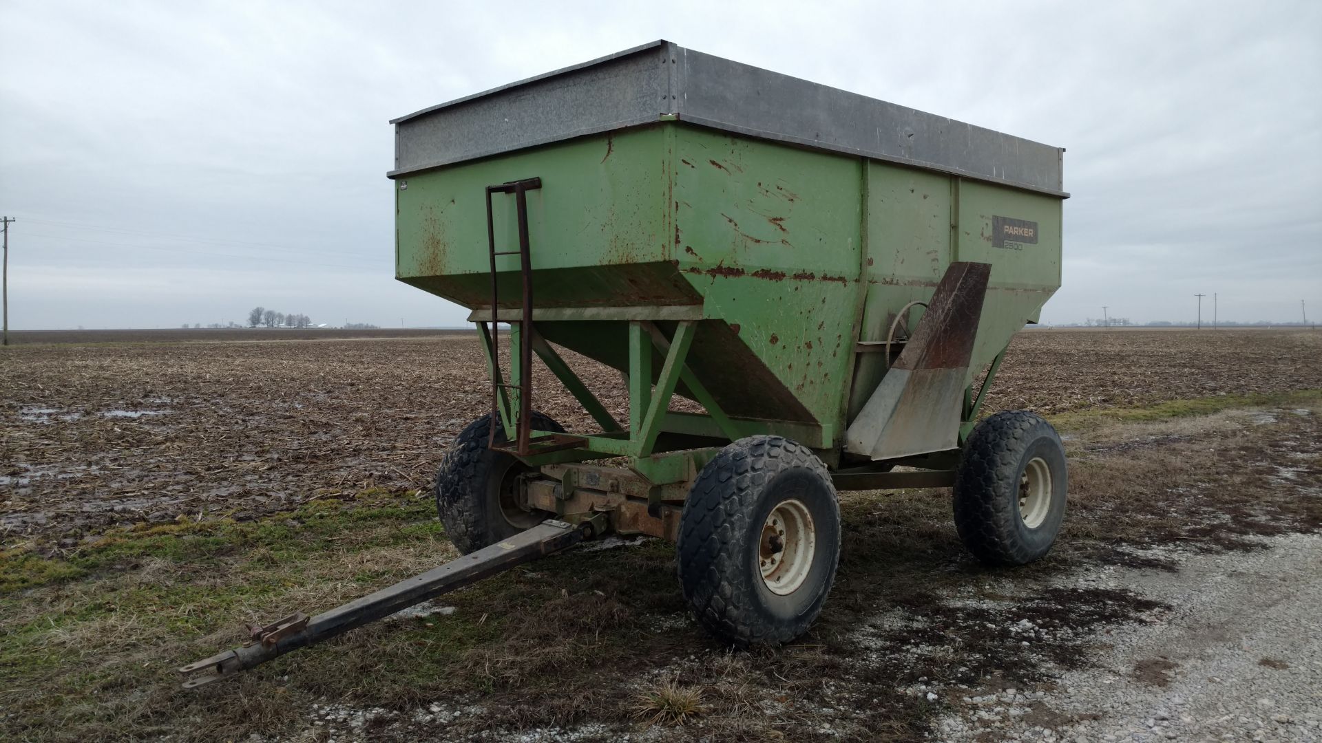 Parker Gravity wagon w/large tires