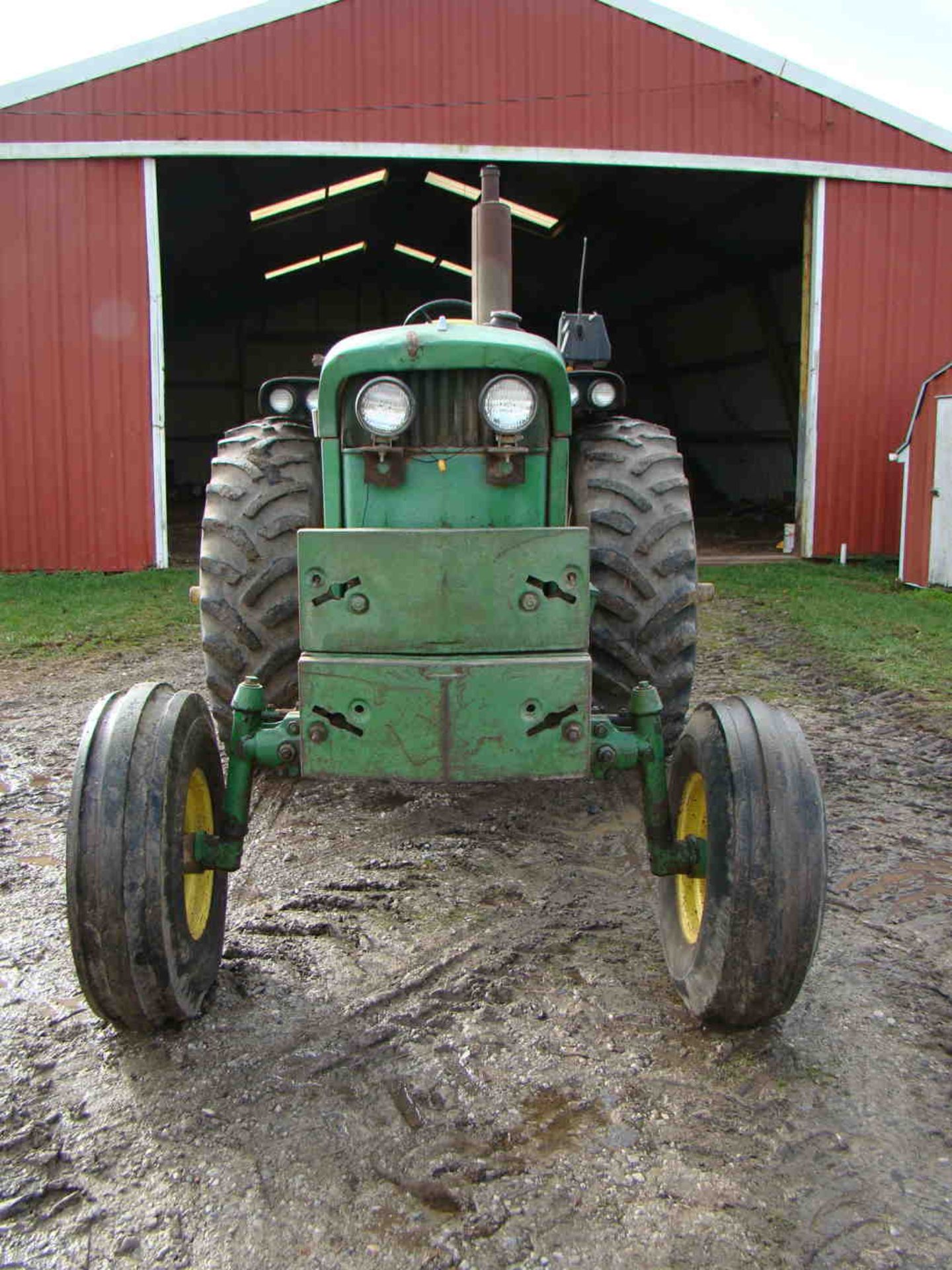 1970 John Deere 4020 diesel, wf, serial T21320564R, synchro shift, 10,621 hrs, newer injectors and - Image 10 of 13