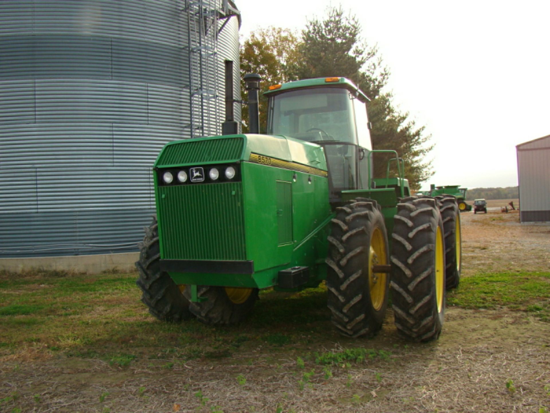 1994 John Deere 8570 tractor, 4x4, 6,357 hours, new head gasket in 2014, New bushings for - Image 3 of 10